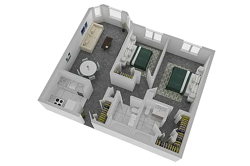 Floor plan B1R