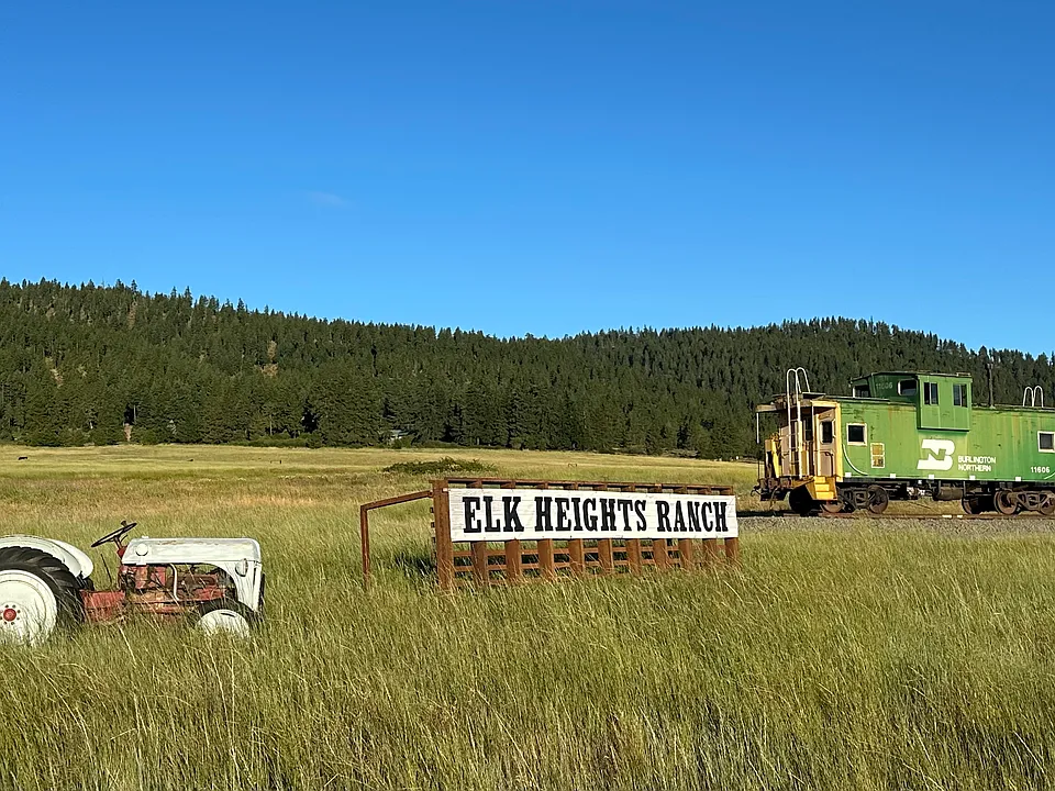 Entry to Elk Heights Ranch