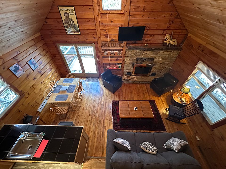 Living room, dining area, kitchen