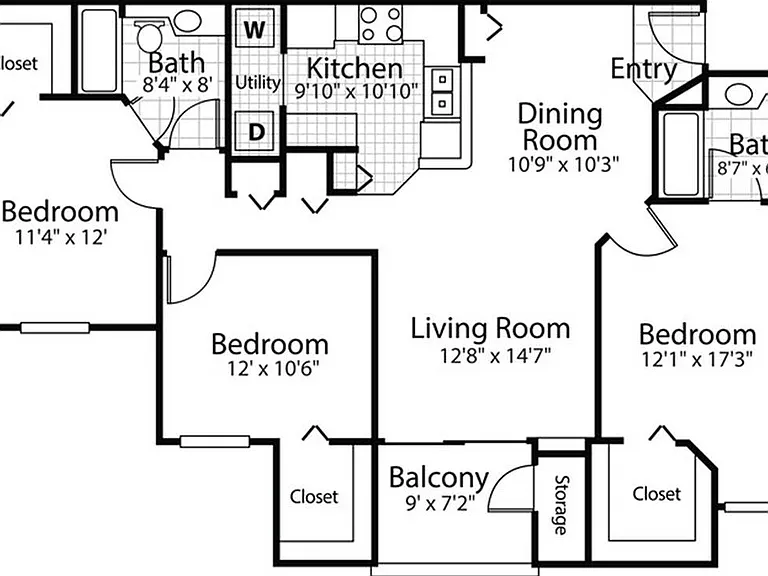 C1 Floor Plan C1 Floor Plan