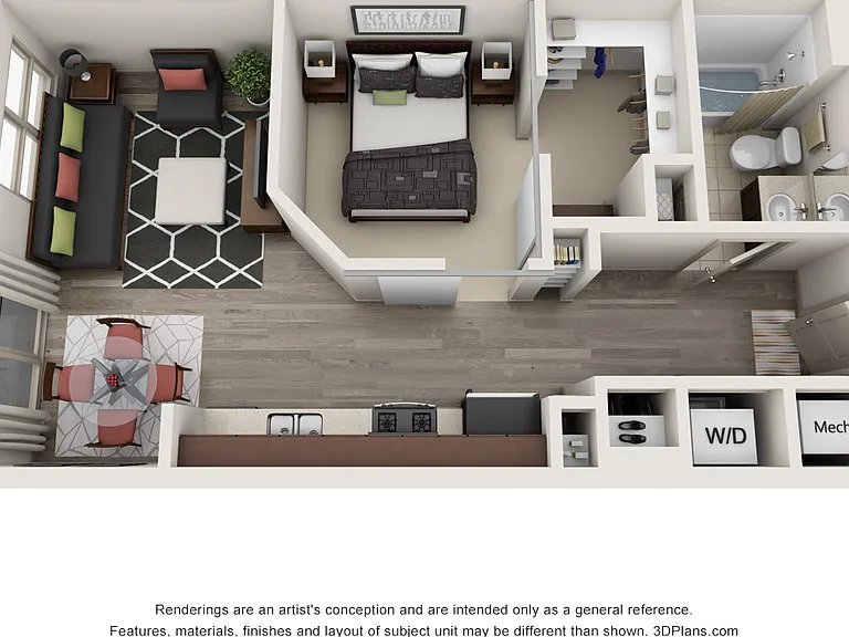 Upper Westside floor plan The Gramercy