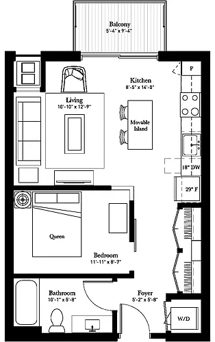 Floor plan Laurel (S1)