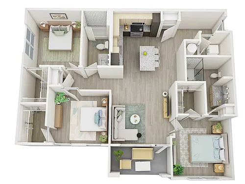 Floor plan Rendezvous
