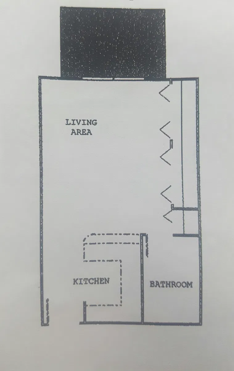 Floor plan Studio