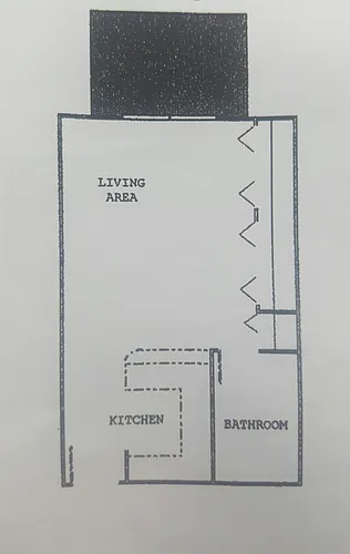 Floor plan Studio