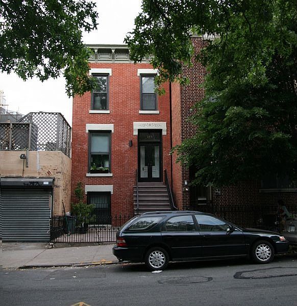 repointed facade and brownstair stairs 2009