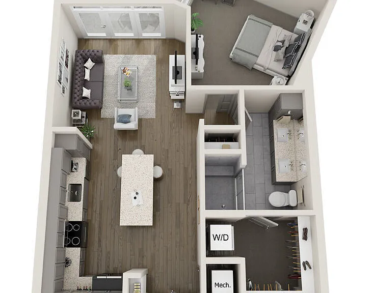 A7 floor plan Preserve at Westfields