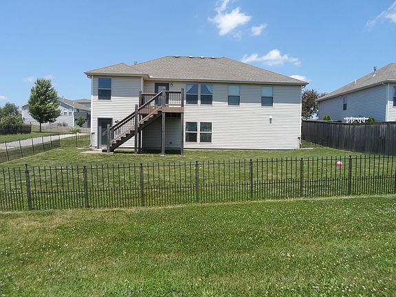 Wider shot of back yard