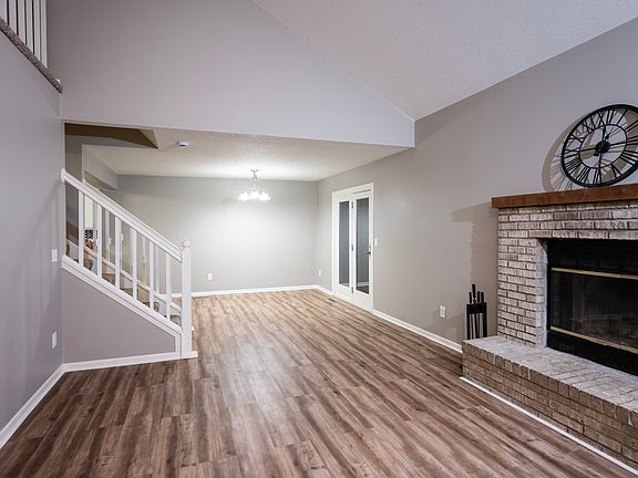 View stepping through the front door.