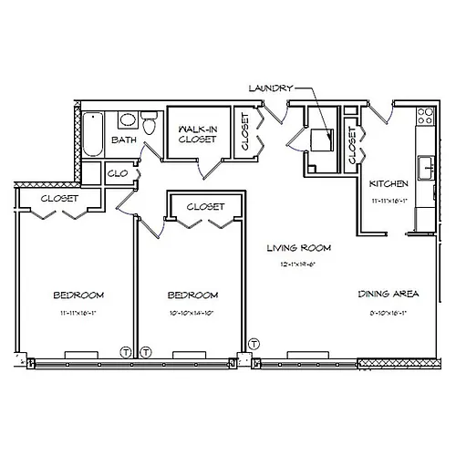 Floor plan B2 WF 80