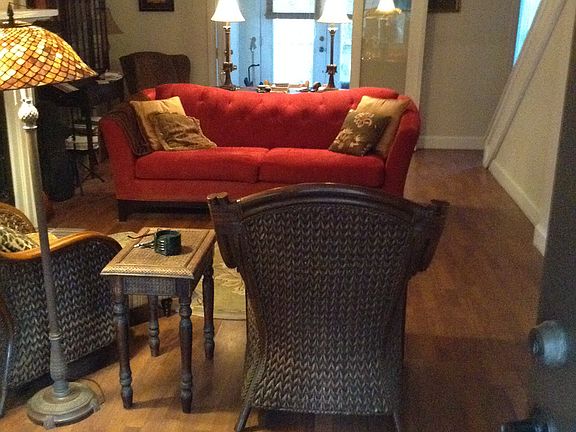 Entering living room