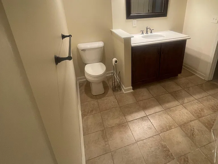 New, full-sized lower bath