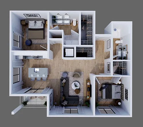 Floor plan Palm 1