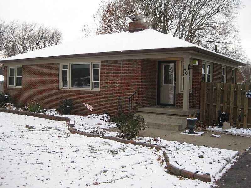 Beautiful Ranch
						:
						Low maintenance all brick ranch with great landscaping.