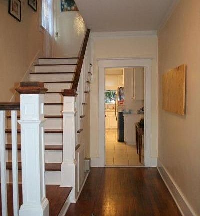 Foyer with Hardwood Floors