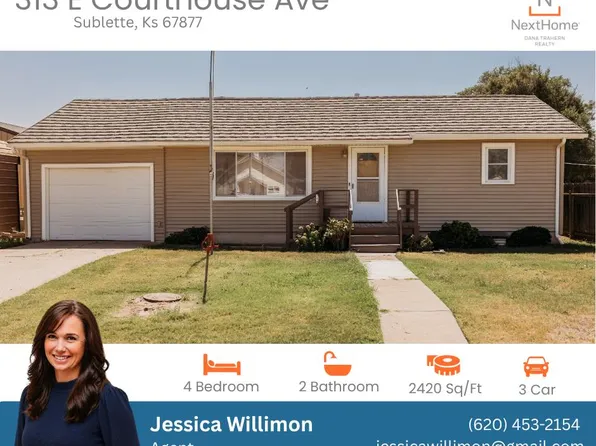 313 E Courthouse Ave, Sublette, KS 67877