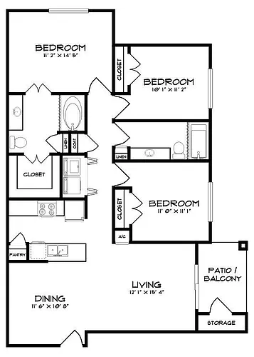 Floor plan C1