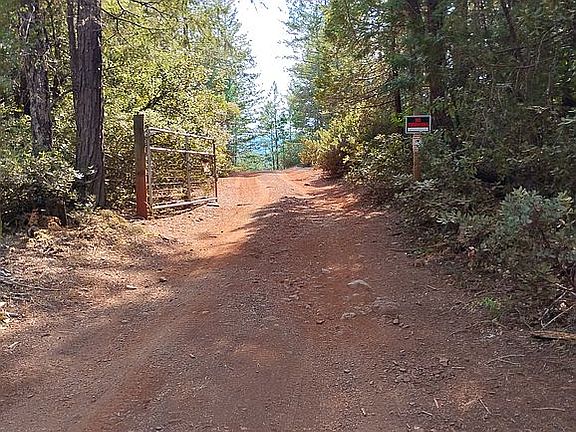 Second driveway to 5.45 acre