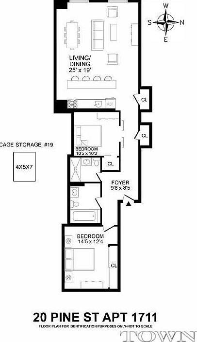2nd image of 20 Pine St APT 1711