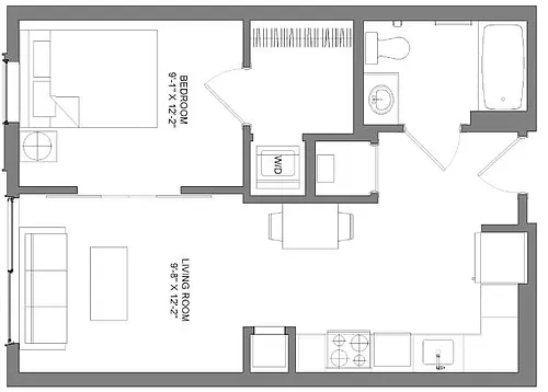 Floor plan A1JL