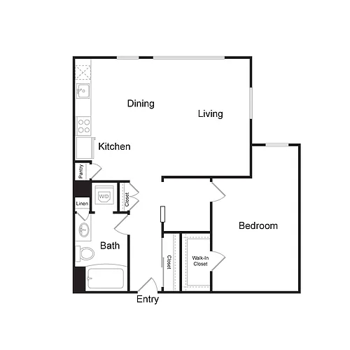Floor plan A8A