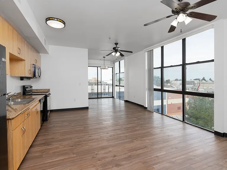 Contemporary living with great views.