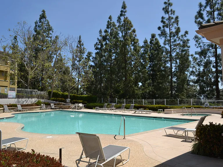 Access to resort-like pool