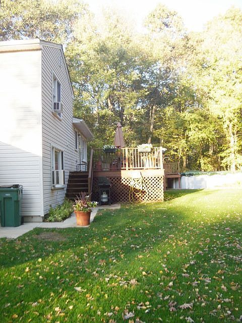new walkway to back deck