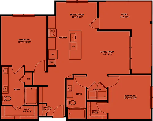 Floor plan B2-Lotus
