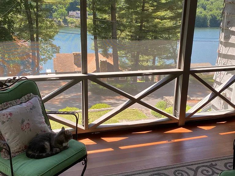 View of Lake from the Porch