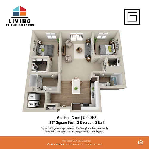 Floor plan 2H2