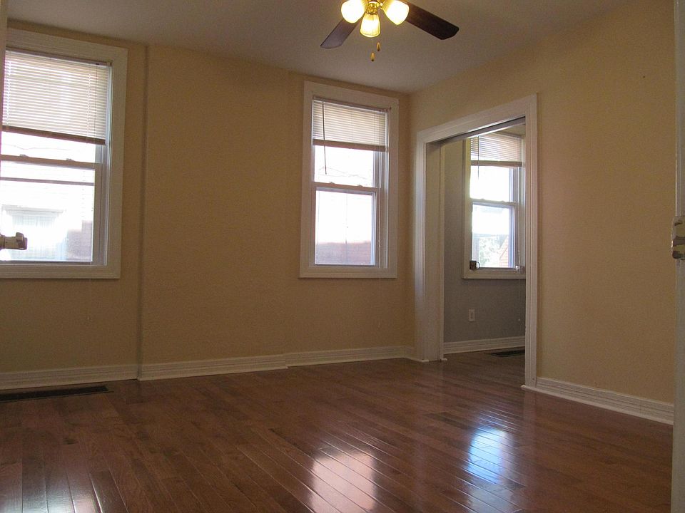 Beautiful Main Room with ceiling fan and gleaming hardwood floors