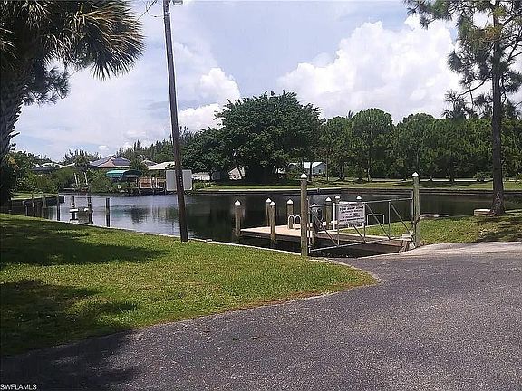 Boat ramp.