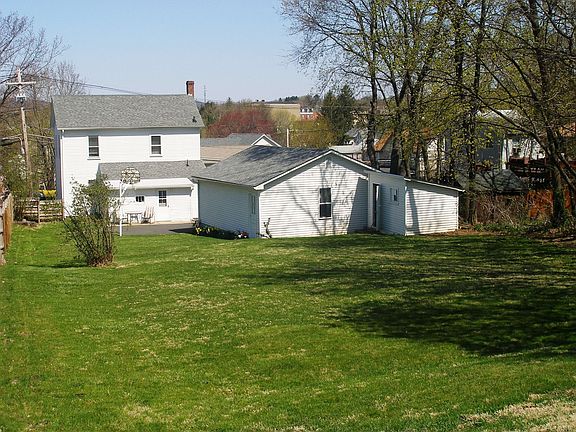 Large open back yard