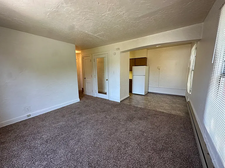 living area looking into dining/kitchen