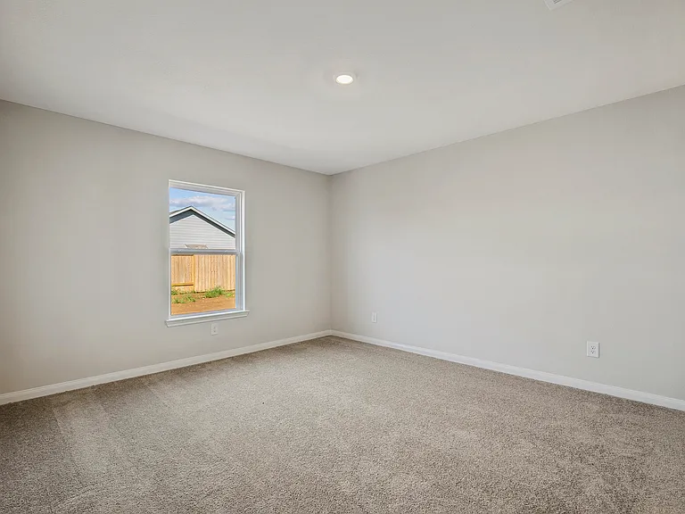 The master bedroom.