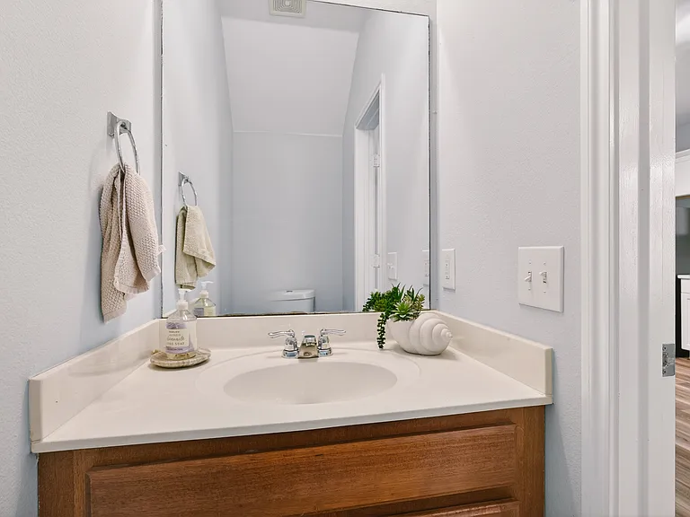 Downstairs half bathroom