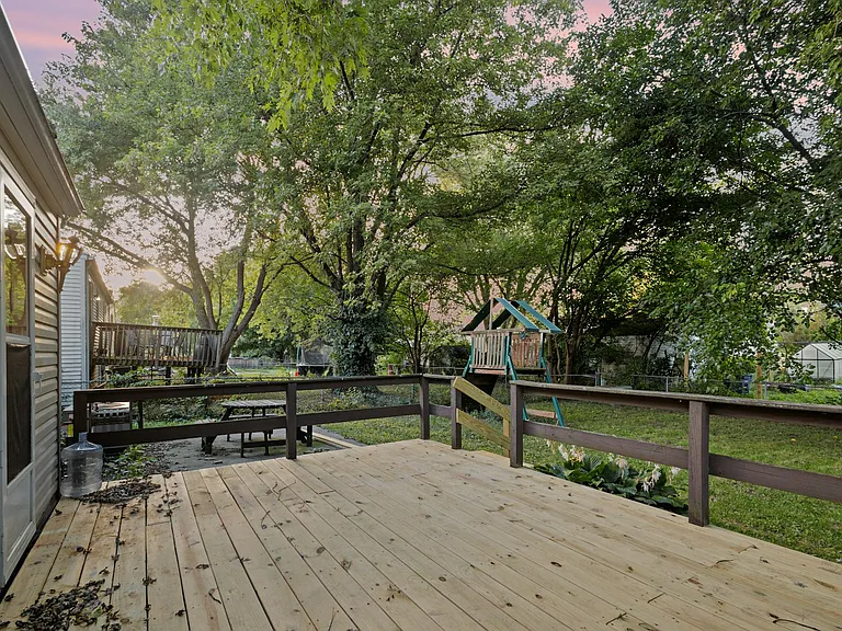 back house and huge yard