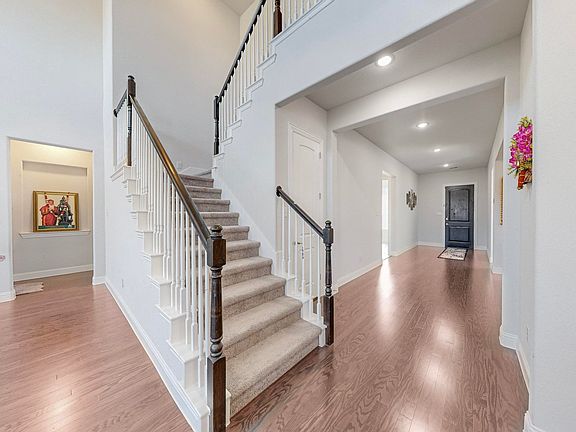 Living room facing door