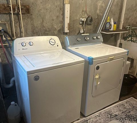 Washer and Dryer Combination