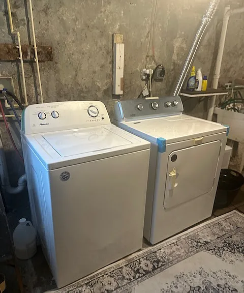 Washer and Dryer Combination
