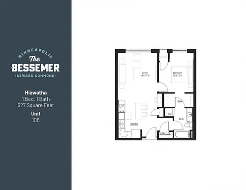 Floor plan Hiawatha