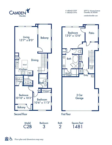 Floor plan C2B