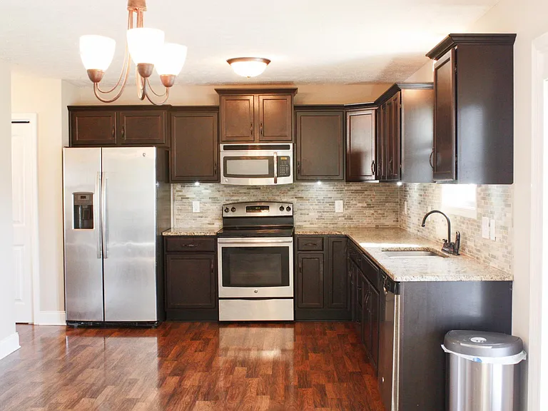 Plenty of room in the kitchen for a mobile island