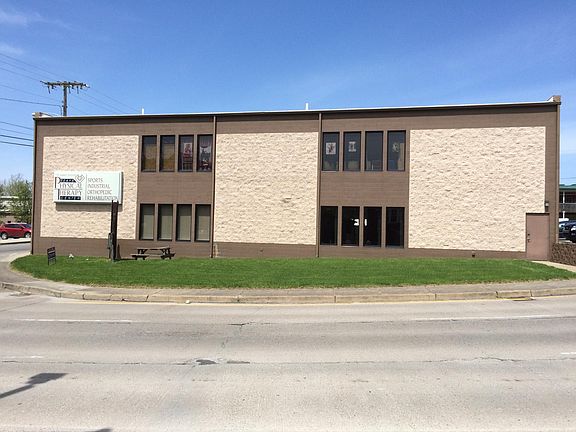 South side of building