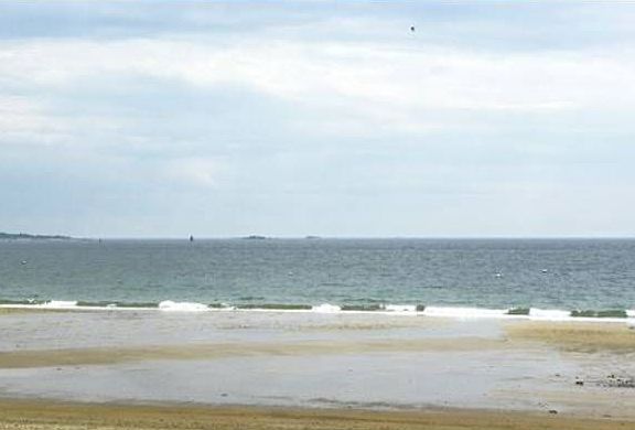 private beach