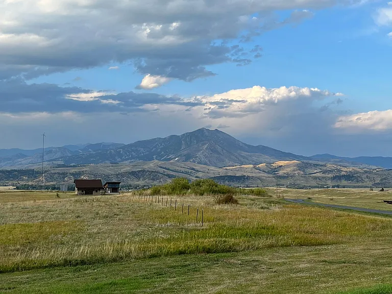 View from Driveway - Bridger Mountains