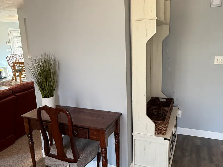 Entry way with security system