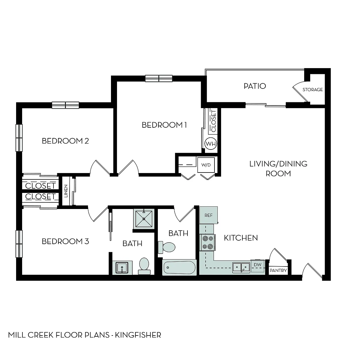 Floor plan Kingfisher