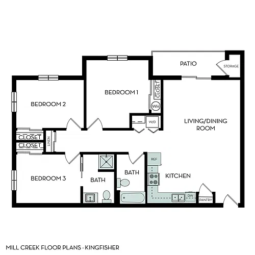 Floor plan Kingfisher